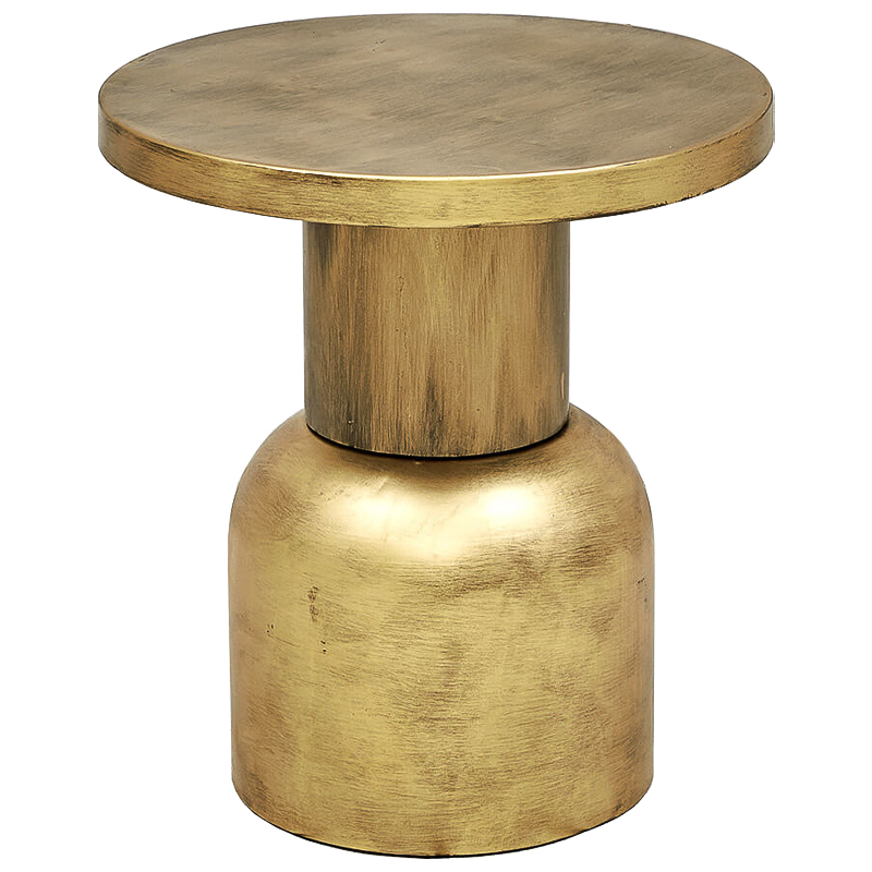 Приставной стол Aker side table Винтажная латунь Приставной стол Aker side table Винтажная латунь в Липецке | Loft Concept