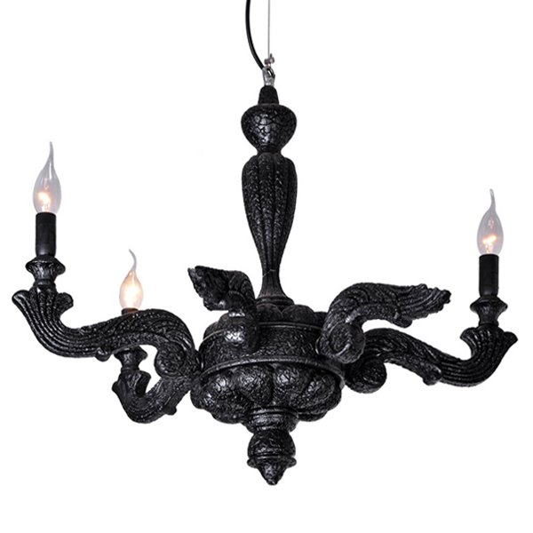 Люстра Moooi Smoke chandelier Черный Люстра Moooi Smoke chandelier Черный в Липецке | Loft Concept