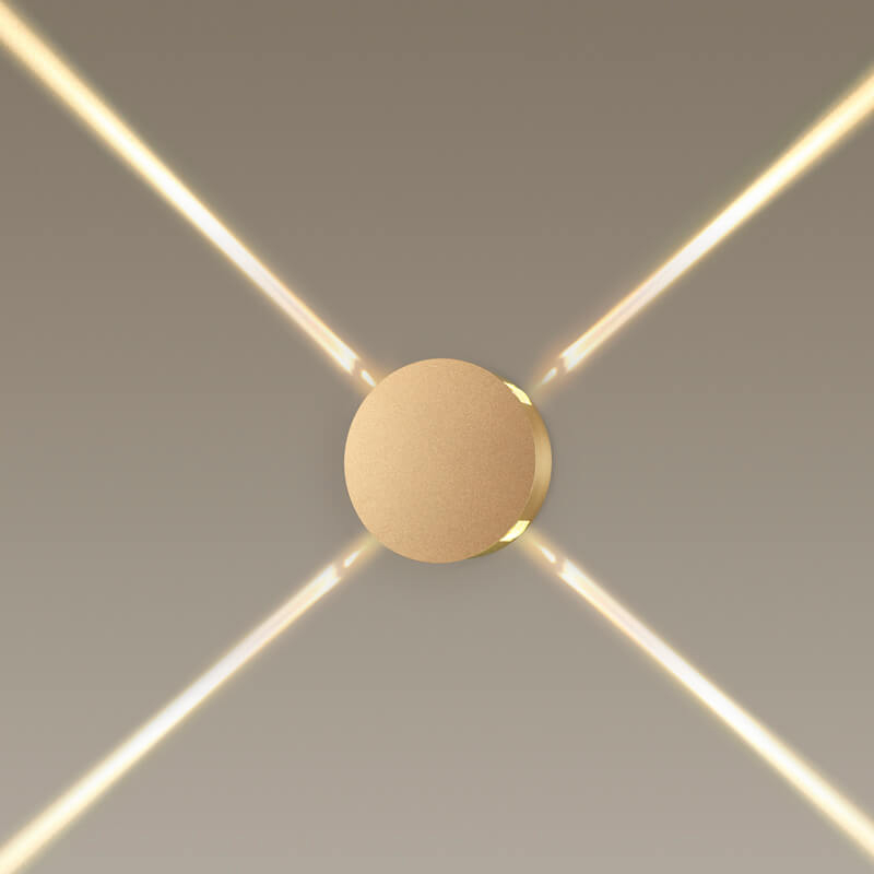 Спот Jedi Beam Sconce Circle gold Золотой Спот Jedi Beam Sconce Circle gold Золотой в Липецке | Loft Concept