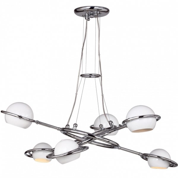 Люстра Delightfull Cosmo Suspention Light White 6 Белый Люстра Delightfull Cosmo Suspention Light White 6 Белый в Липецке | Loft Concept