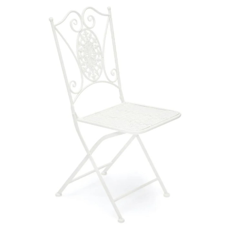 Стул Forged Patterns Eline White Белый Стул Forged Patterns Eline White Белый в Липецке | Loft Concept