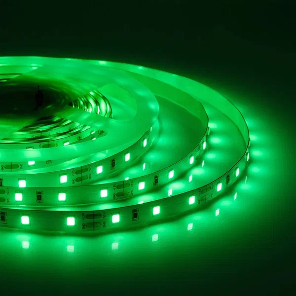 Светодиодная лента 4,8W/m 60LED/m 2835SMD зеленый 5M Белый Светодиодная лента 4,8W/m 60LED/m 2835SMD зеленый 5M Белый в Липецке | Loft Concept