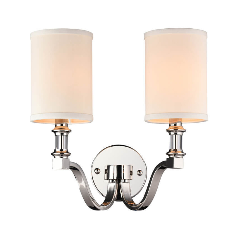 Бра Art Lamp Beige nickel 2 Никель Сатин Бежевый Бра Art Lamp Beige nickel 2 Никель Сатин Бежевый в Липецке | Loft Concept