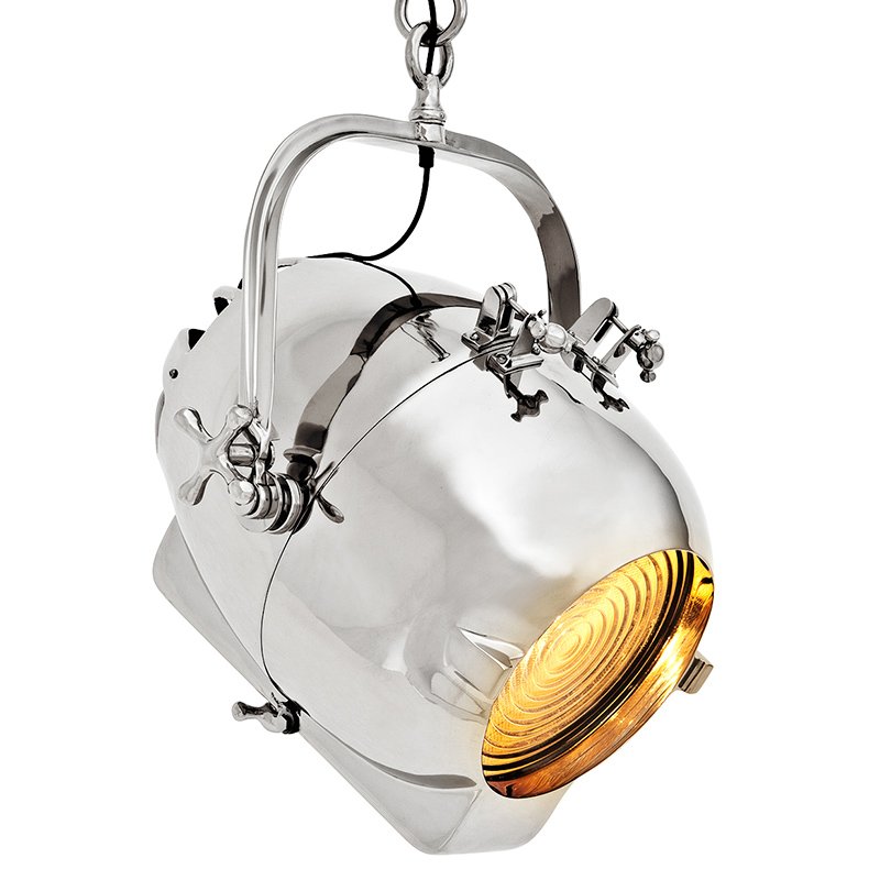 Люстра Lamp Spitfire Никель Прозрачное Стекло Люстра Lamp Spitfire Никель Прозрачное Стекло в Липецке | Loft Concept