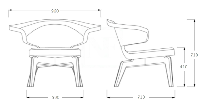 Кресло Munich Lounge Chair Кресло Munich Lounge Chair в Липецке