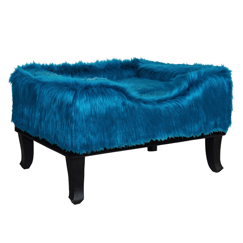 Диван для домашних животных Pet Bed с ворсом Синий Диван для домашних животных Pet Bed с ворсом Синий в Липецке | Loft Concept