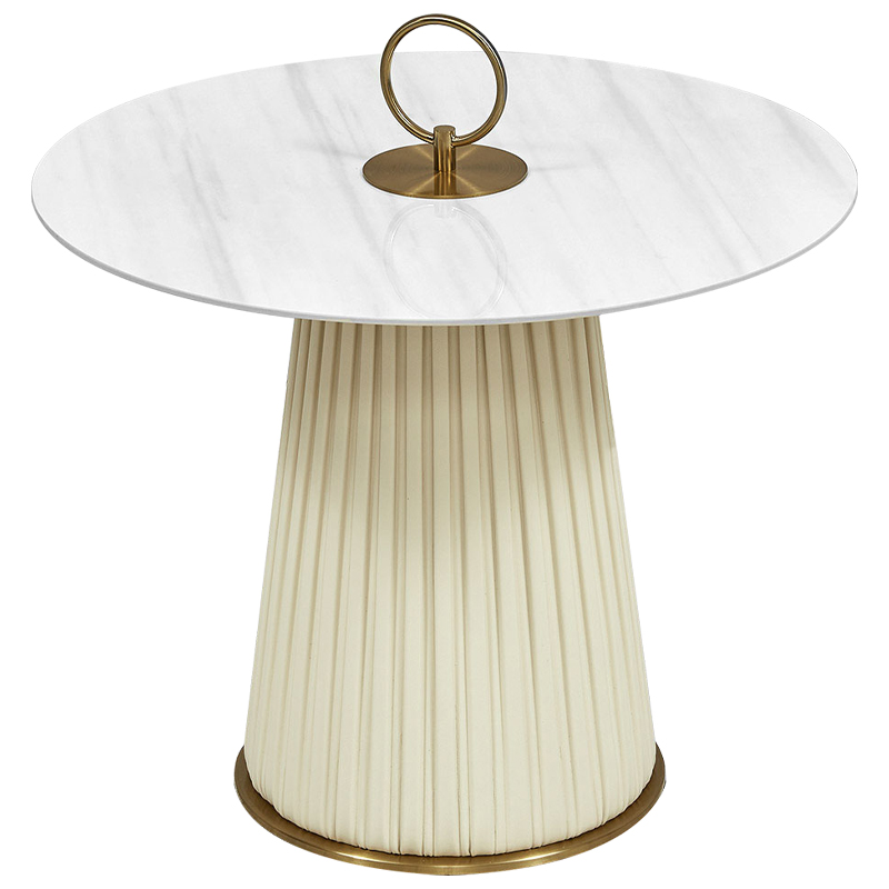 Приставной стол Orlaith White Gold Side Table Белый Золотой ivory ( слоновая кость ) Приставной стол Orlaith White Gold Side Table Белый Золотой ivory ( слоновая кость ) в Липецке | Loft Concept