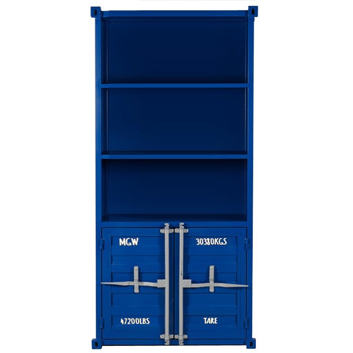 Книжный шкаф Sea Container Bookcase Blue Синий Бирюзовый Зеленый Желтый Оранжевый Красный Белый Серый Черный Книжный шкаф Sea Container Bookcase Blue Синий Бирюзовый Зеленый Желтый Оранжевый Красный Белый Серый Черный в Липецке | Loft Concept