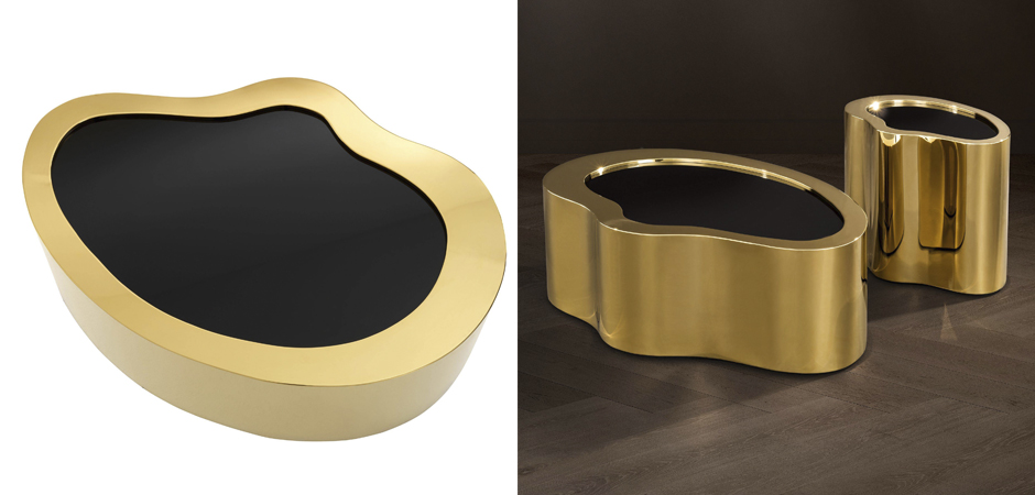 Кофейный стол Eichholtz Coffee Table Gibbons Кофейный стол Eichholtz Coffee Table Gibbons - Loft-Concept в Липецке