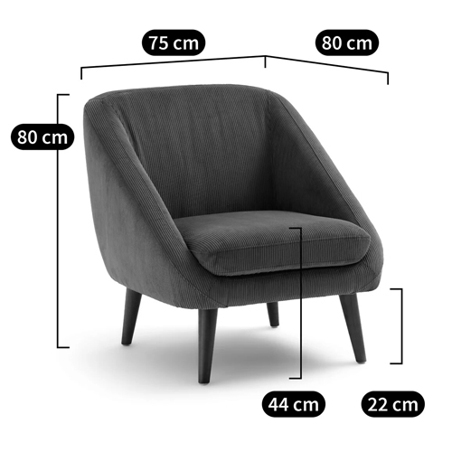 Кресло желтое с принтом Pauley Yellow Armchair Кресло желтое с принтом Pauley Yellow Armchair в Липецке