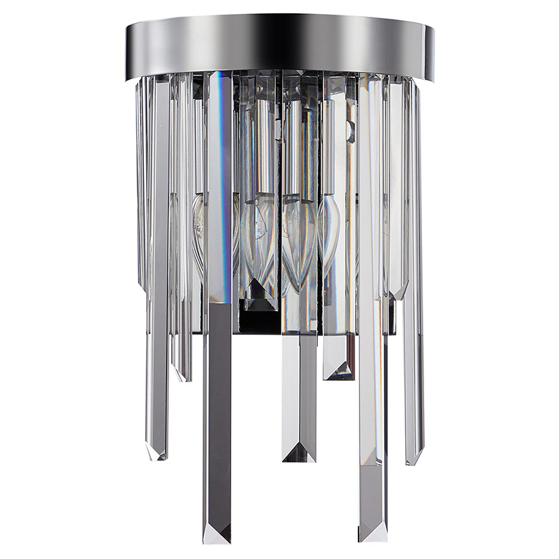 Бра Bennett Wall Lamp chrome Хром Прозрачный в Липецке | Loft Concept 