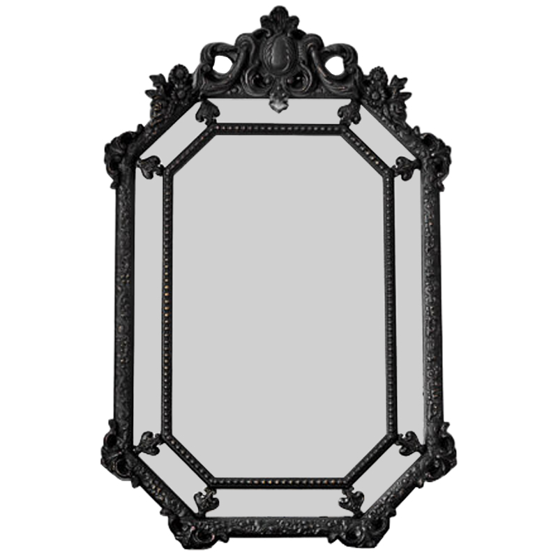 Зеркало Keppel Mirror Black Винтажный черный Античное зеркальное стекло Зеркало Keppel Mirror Black Винтажный черный Античное зеркальное стекло в Липецке | Loft Concept