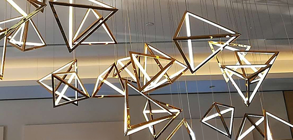 Подвесной светильник Weightless Triangles Подвесной светильник Weightless Triangles - Loft-Concept в Липецке