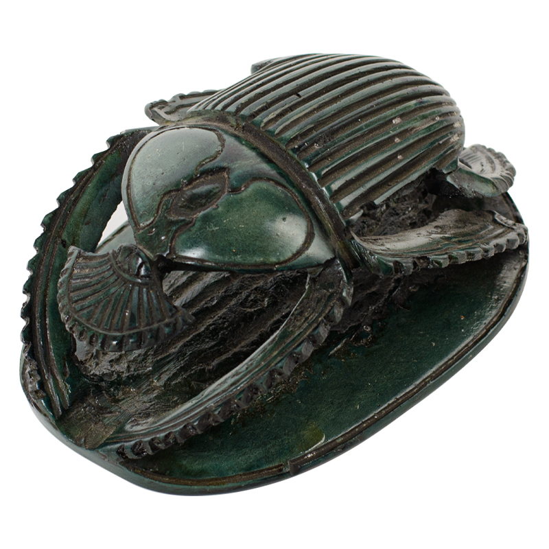 Статуэтка Скарабей Scarab Beetle dark green 1 Зеленый Статуэтка Скарабей Scarab Beetle dark green 1 Зеленый в Липецке | Loft Concept