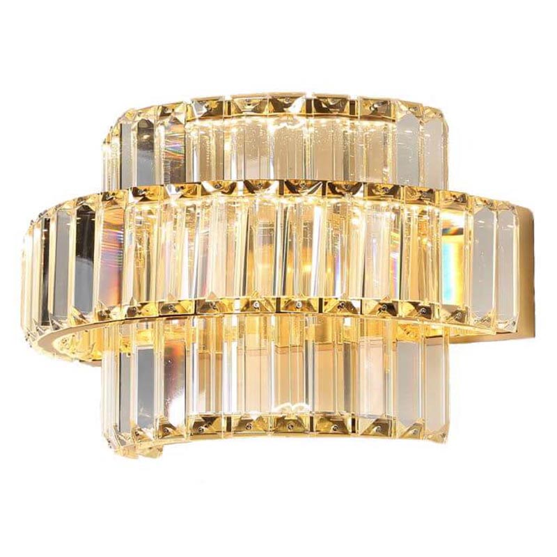 Бра Crystal Shine Linda Gold Wall Lamp B Золотой Прозрачный (Transparent) Бра Crystal Shine Linda Gold Wall Lamp B Золотой Прозрачный (Transparent) в Липецке | Loft Concept