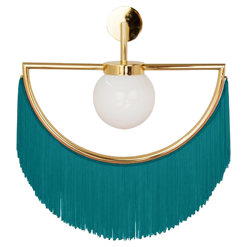 Бра Wink Wall Lamp by Masquespacio for Houtique Petrol Золотой Изумрудный Бра Wink Wall Lamp by Masquespacio for Houtique Petrol Золотой Изумрудный в Липецке | Loft Concept
