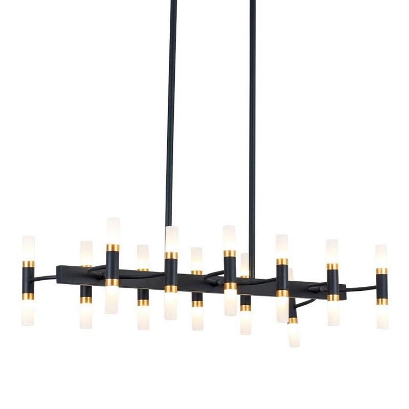 Люстра Beltram Chandelier Белый Черный Люстра Beltram Chandelier Белый Черный в Липецке | Loft Concept