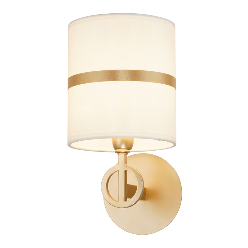 Бра Guenael Sconce Tall Золотой Белый Бра Guenael Sconce Tall Золотой Белый в Липецке | Loft Concept