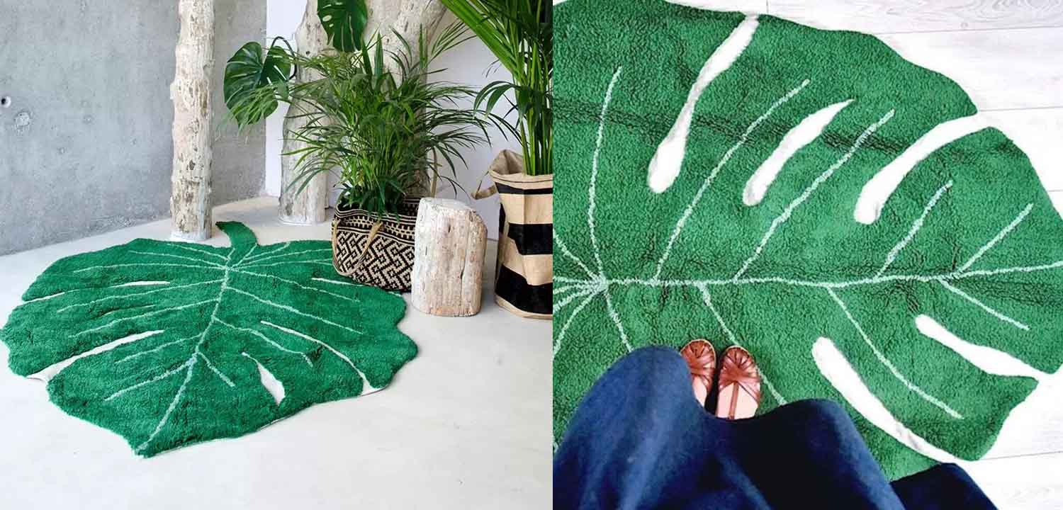 Ковер Monstera Leaf Carpet - фото