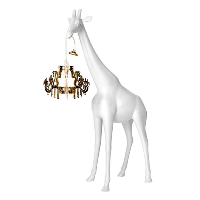 Настольная лампа белый жираф White Giraffe Table Lamp Белый Настольная лампа белый жираф White Giraffe Table Lamp Белый в Липецке | Loft Concept