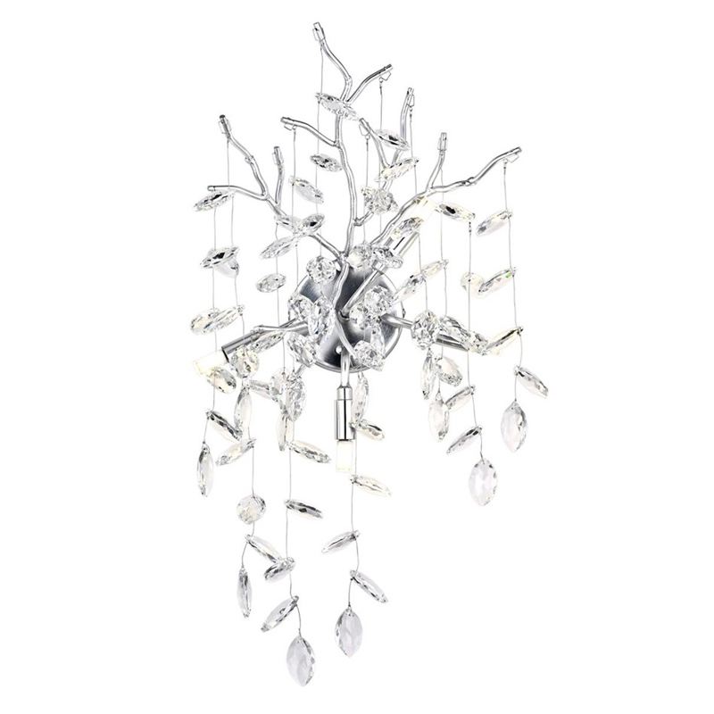 Хрустальное Бра Cypress Silver Серебряный Хрустальное Бра Cypress Silver Серебряный в Липецке | Loft Concept