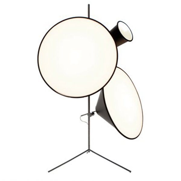 Торшер Tom Dixon Cone Black Черный Торшер Tom Dixon Cone Black Черный в Липецке | Loft Concept