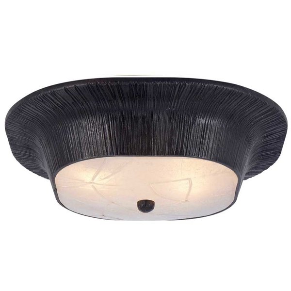 Потолочный светильник Utopia Round Sconce Black Черный Потолочный светильник Utopia Round Sconce Black Черный в Липецке | Loft Concept