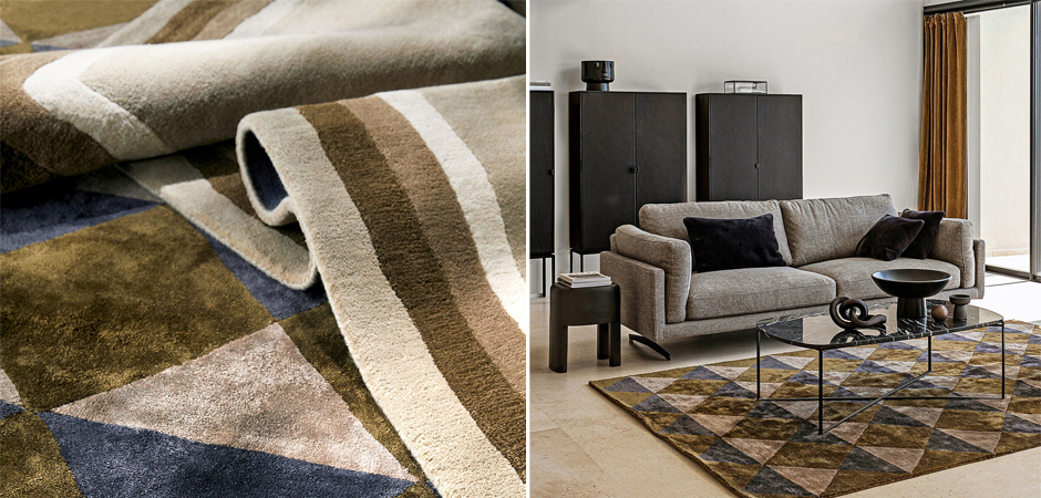 Ковер Carpet Geometric 100% вискоза Ковер Carpet Geometric 100% вискоза - Loft-Concept в Липецке