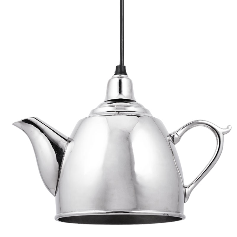 Подвесной светильник Teapot Серебряный Подвесной светильник Teapot Серебряный в Липецке | Loft Concept