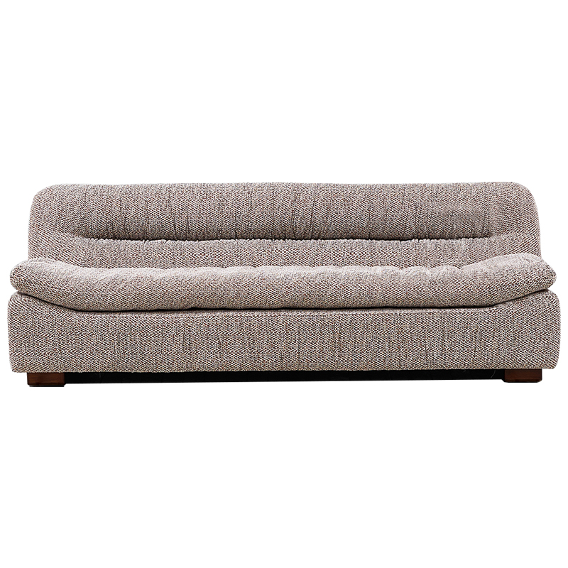 Диван Motley Sofa Красный Белый Коричневый Диван Motley Sofa Красный Белый Коричневый в Липецке | Loft Concept