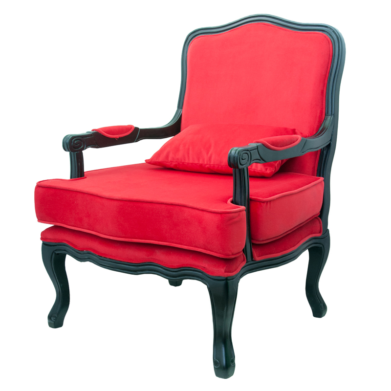Кресло Harold Chair red Красный Кресло Harold Chair red Красный в Липецке | Loft Concept