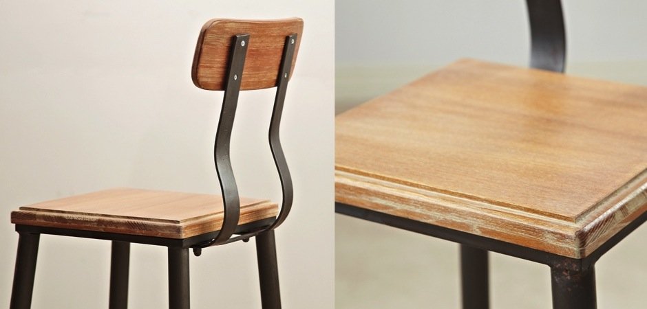 Барный стул Loft Wooden Барный стул Loft Wooden - Loft-Concept в Липецке