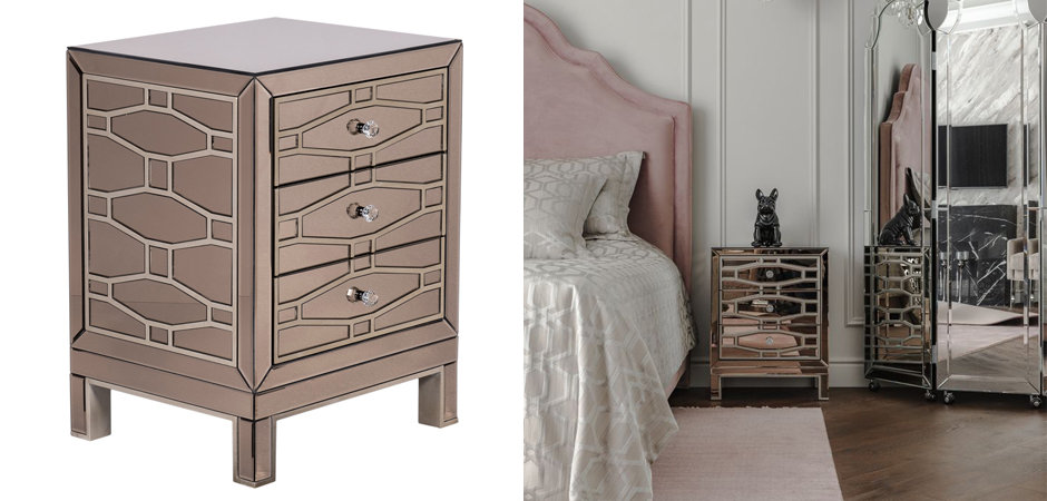 Тумба Mirror Geometry Nightstand Тумба Mirror Geometry Nightstand - Loft-Concept в Липецке