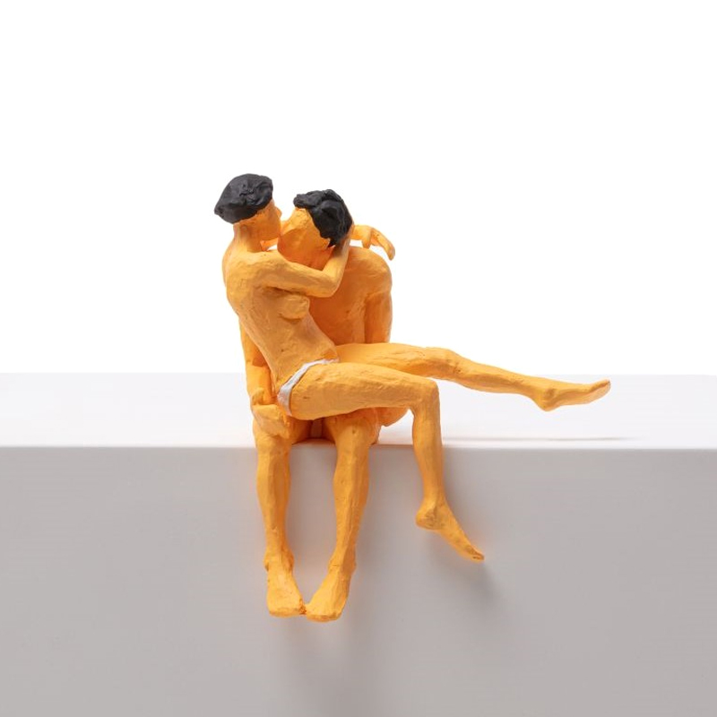Статуэтка Seletti David & Esther Желтый Белый Статуэтка Seletti David & Esther Желтый Белый в Липецке | Loft Concept