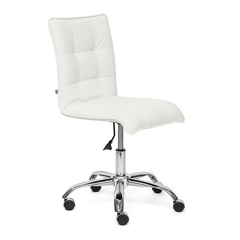 Кресло Deborah eco-leather white Белый Хром Кресло Deborah eco-leather white Белый Хром в Липецке | Loft Concept