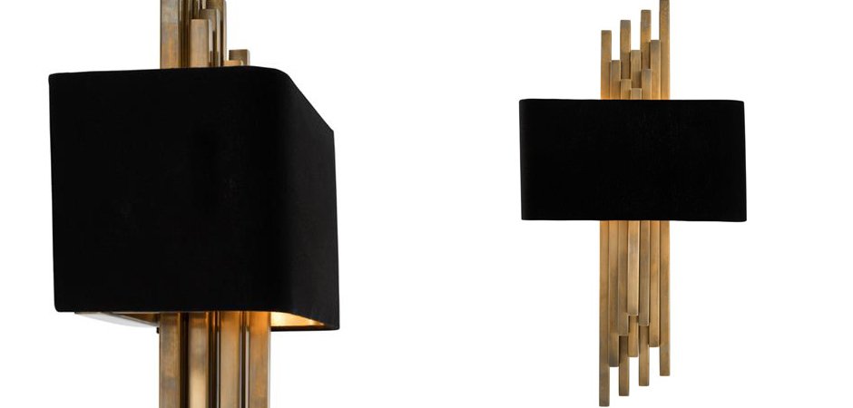 Бра Eichholtz Wall Lamp Caruso Brass Бра Eichholtz Wall Lamp Caruso Brass - Loft-Concept в Липецке