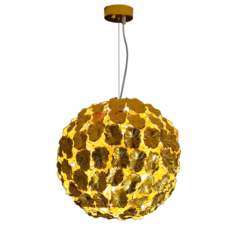 Люстра Bindweed Flower Ball Золотой Люстра Bindweed Flower Ball Золотой в Липецке | Loft Concept