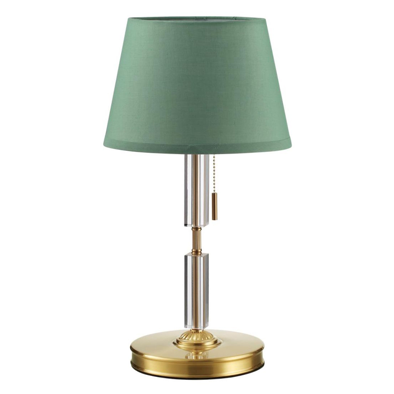 Настольная лампа Ramona Green Table Lamp Бронза Зеленый Настольная лампа Ramona Green Table Lamp Бронза Зеленый в Липецке | Loft Concept