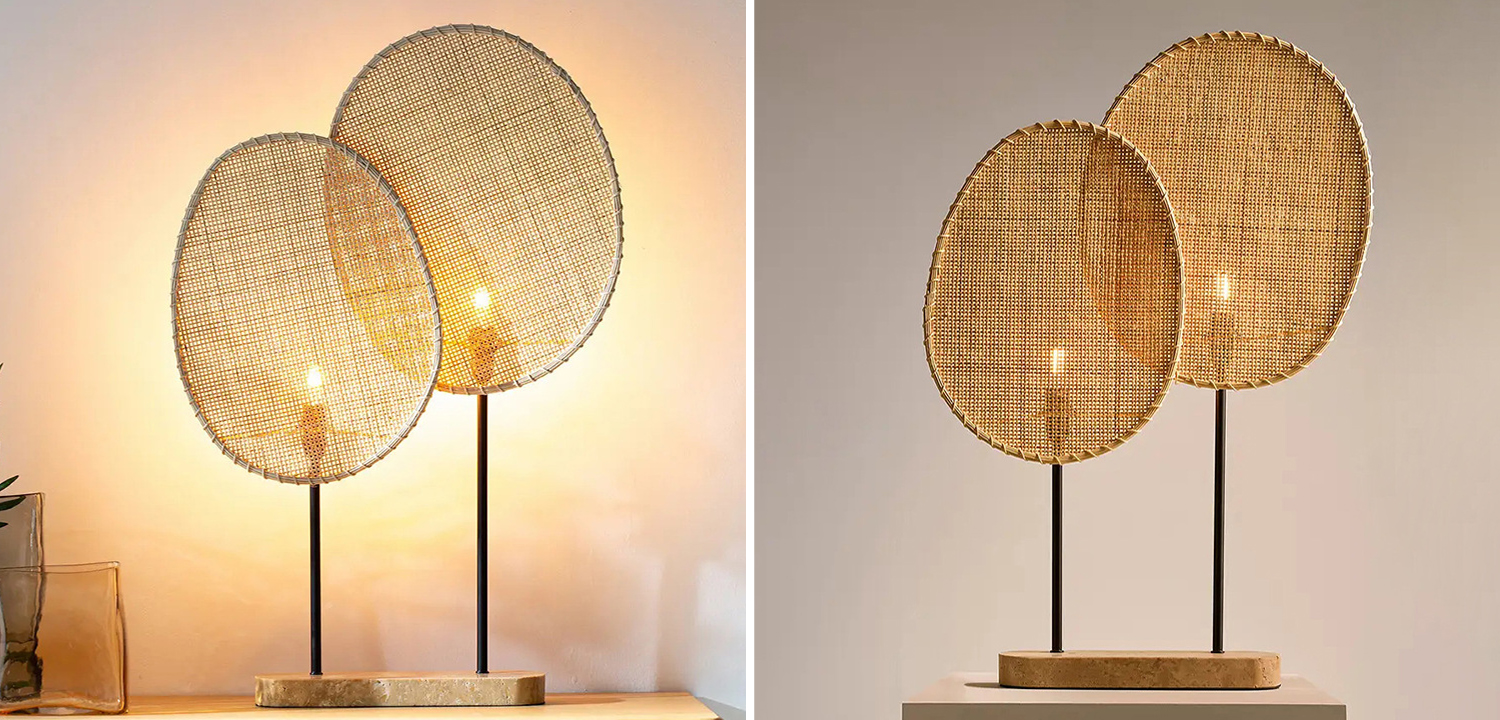 Настольная лампа Takibi Double Lamp - фото