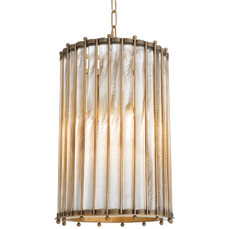 Люстра Lantern Tiziano Antique Brass Прозрачное Стекло Латунь Античная полированная Люстра Lantern Tiziano Antique Brass Прозрачное Стекло Латунь Античная полированная в Липецке | Loft Concept