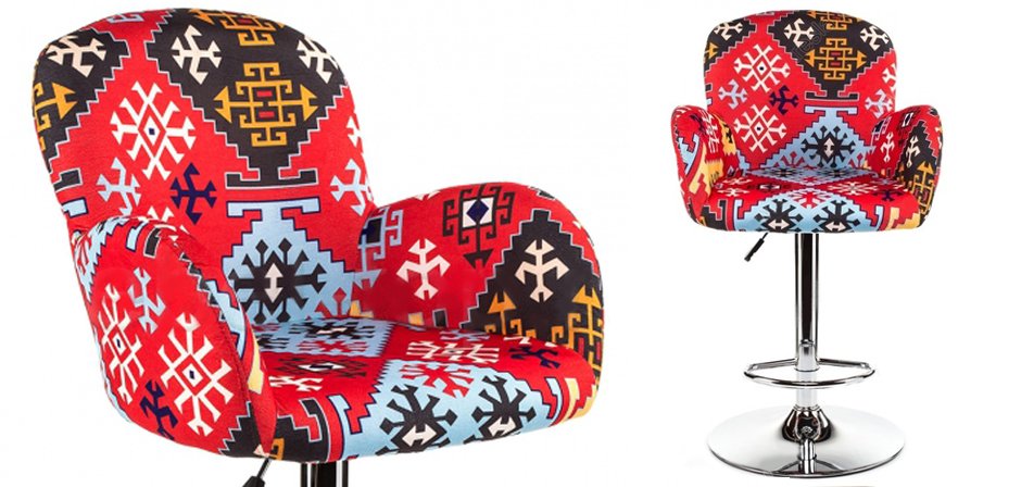 Барный стул Kelim Bar Stool Барный стул Kelim Bar Stool - Loft-Concept в Липецке