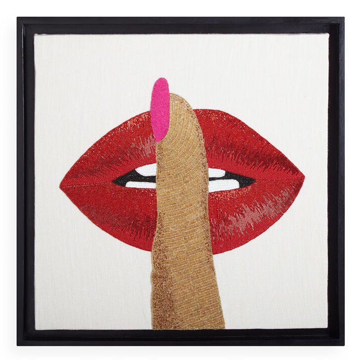 Панно HUSH BEADED WALL ART Мульти Панно HUSH BEADED WALL ART Мульти в Липецке | Loft Concept