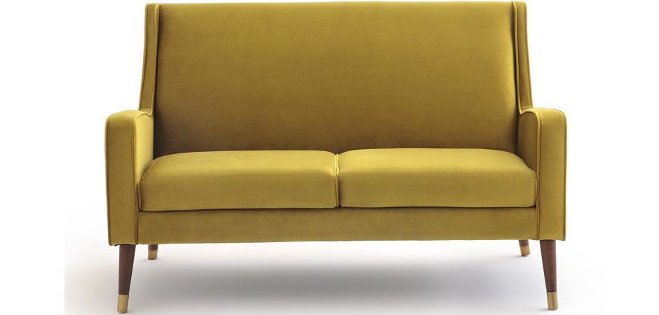 Диван Classic Furniture горчичный Диван Classic Furniture горчичный - Loft-Concept в Липецке