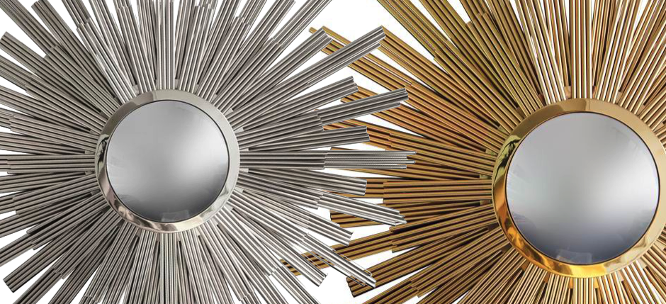 Зеркало Golden Sun - Loft-Concept в Липецке