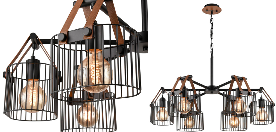 Люстра Cage Wire Color D76 Люстра Cage Wire Color D76 - Loft-Concept в Липецке