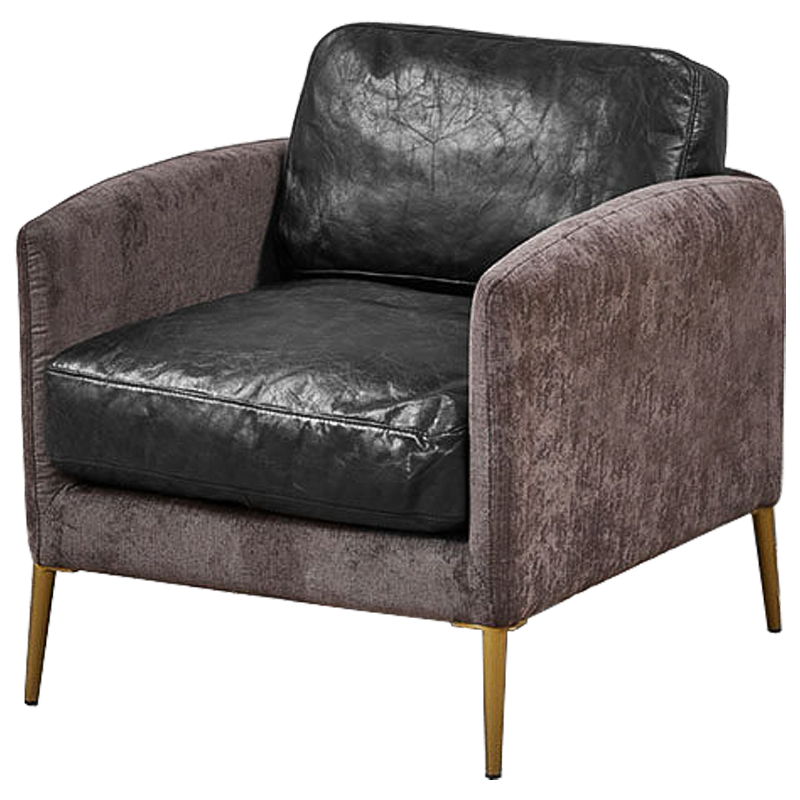 Кресло Finley Armchair Violet Dusk ( фиолетовый сумрак ) Черный Кресло Finley Armchair Violet Dusk ( фиолетовый сумрак ) Черный в Липецке | Loft Concept