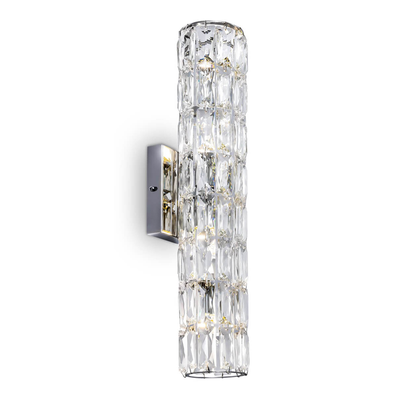 Бра Meg Cut Stone Base Прозрачный (Transparent) Хром Бра Meg Cut Stone Base Прозрачный (Transparent) Хром в Липецке | Loft Concept