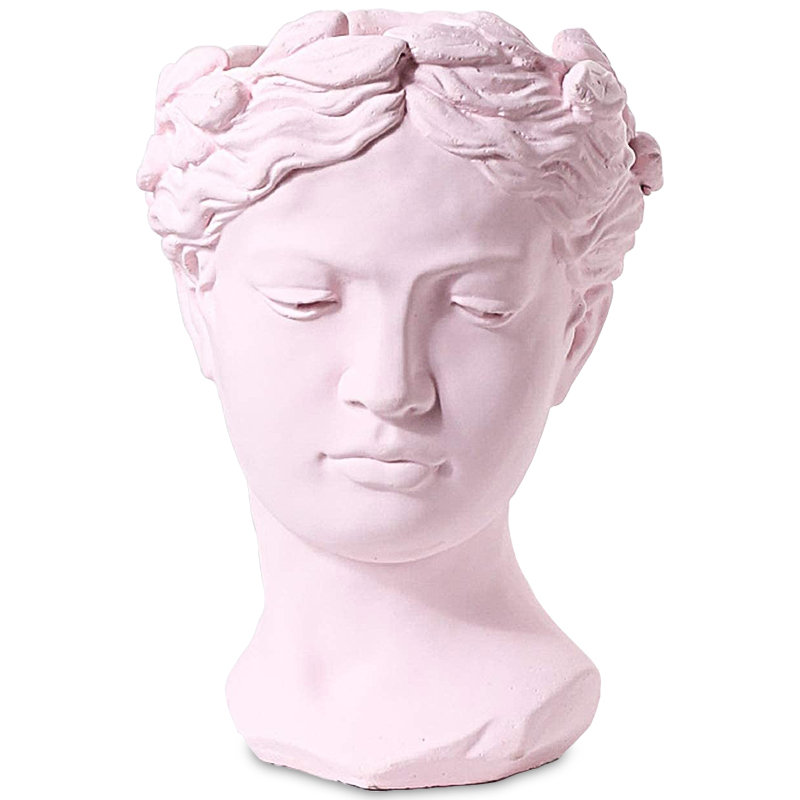 Ваза Female Bust Pink Розовый пастельный Ваза Female Bust Pink Розовый пастельный в Липецке | Loft Concept