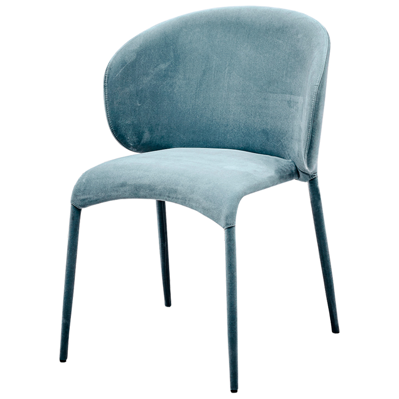 Стул Caroline Stool Pastel Blue Голубой пастельный Стул Caroline Stool Pastel Blue Голубой пастельный в Липецке | Loft Concept