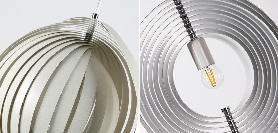 Подвесной светильник Led Pendant Rotates Space Ball Metal Подвесной светильник Led Pendant Rotates Space Ball Metal - Loft-Concept в Липецке